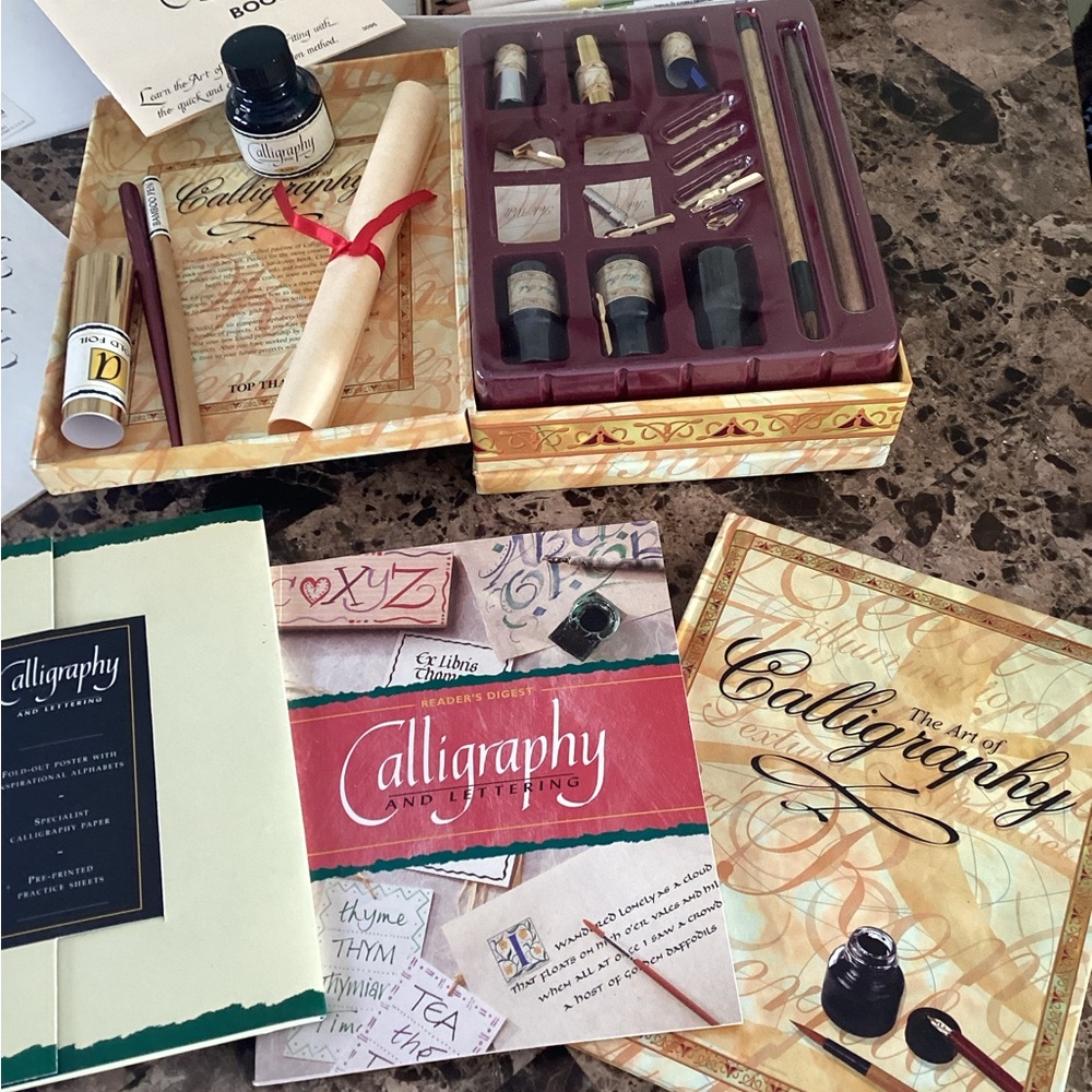 🌂 Mixed Calligraphy Lot - Picture 5 of 6